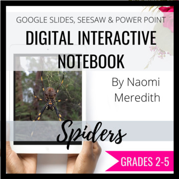 Preview of All About Spiders | Digital Interactive Notebook