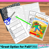 All About Pumpkins :  Fall Non-Fiction Activity Interactiv
