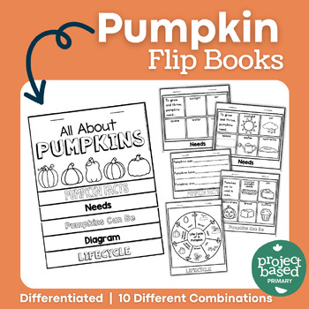 Preview of All About Pumpkins Flip Book