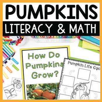 Preview of All About Pumpkins - Pumpkin Life Cycle, Pumpkin Crafts and Activities