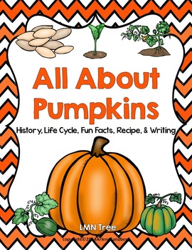 Preview of All About Pumpkins Reading and Writing Unit