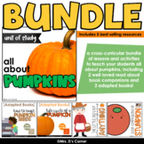All About Pumpkins Thematic Unit Bundle | Pumpkin Lesson P