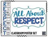 All About RESPECT! Classroom Poster Set with Strategies fo