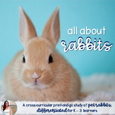 All About Rabbits Mini Unit / Easter Bunny Non-Fiction Set