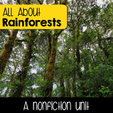 All About Rainforests- a nonfiction unit