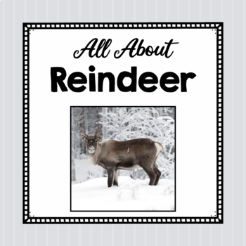 Preview of All About Reindeer | Reindeer Study Unit | Easy Prep Animal Science