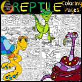 All About Reptiles – Coloring Pages – AAA