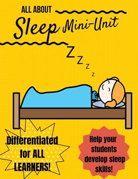 Preview of All About SLEEP! Mini-Unit