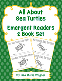All About Sea Turtles Emergent Readers 2 Book Set