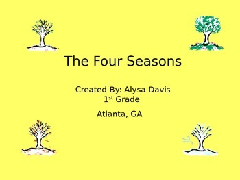 Preview of All About Seasons