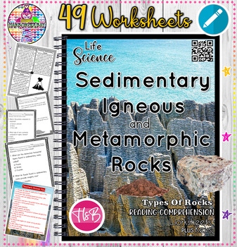 Preview of All About Sedimentary Igneous and Metamorphic Rocks | Multiple Choice Questions