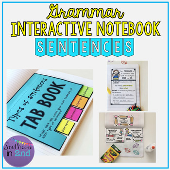 Preview of Grammar Interactive Notebook: Sentences