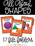All About Shapes File Folders