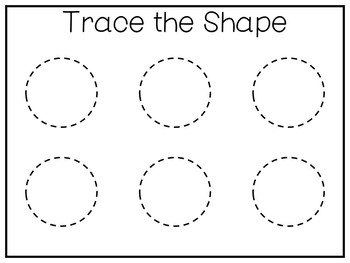 all about shapes no prep tracing preschool worksheets and activities in a zip fi