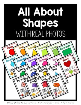 Preview of All About Shapes with Real Photos