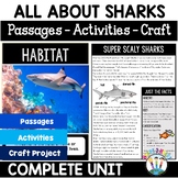 All About Sharks Craft Flip Book Life Cycle Shark Week Act