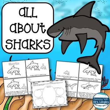 Preview of All About Sharks FREEBIE!