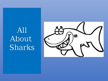 Preview of All About Sharks Research Book