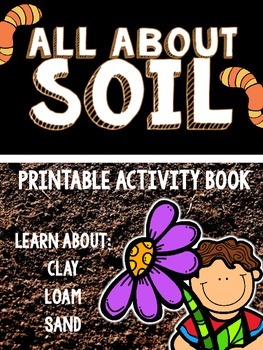 Preview of All About Soil- Printable Activity Book