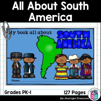 Preview of All About South America Complete Unit with Activities for Early Readers