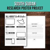 All About South Sudan Country Research Poster Project | Ge