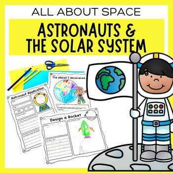 Preview of All About Space | Astronaut and Solar System Worksheets