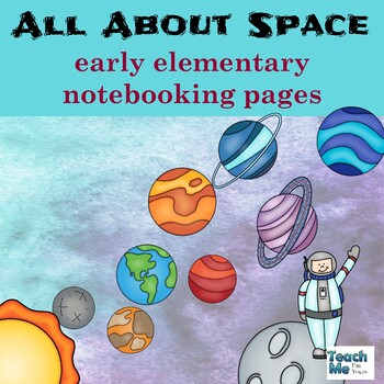 Preview of All About Space - Early Elementary Interactive Notebook Pages