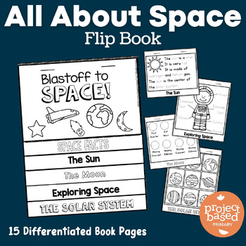 Preview of All About Space Flip Book