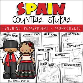 Preview of All About Spain - Country Study