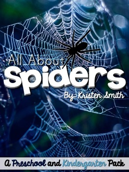 Preview of All About Spiders: A Preschool and Kindergarten Pack