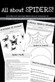 All About Spiders Learning Activity Pack