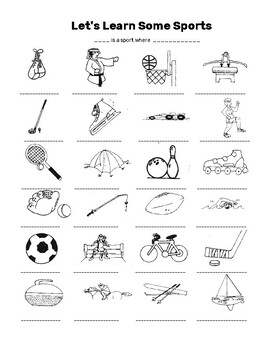LearnEnglish on X: 🎾What different types of sports do you and your kids  know in English? ⚽️Check out these super flashcards to learn and practise  different types of sport, print them off