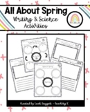 All About Spring Science & Writing: Butterfly, Ladybug, Si