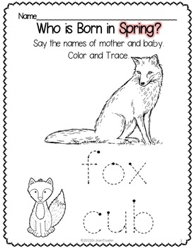 What Do Animals Do In Spring? by Dr T Language and Literacy Joan Truxler