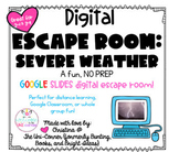 All About Storms: Digital Escape Room | Distance Learning,