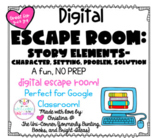 All About Story Elements: Digital Escape Room | Distance L