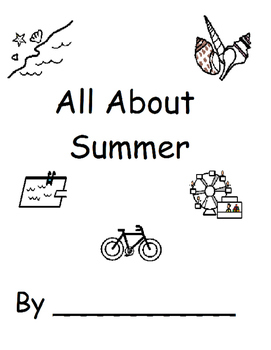 All About Summer Printable Book (Autism, Speech) by Autism Speech Talkies