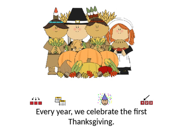 Preview of All About Thanksgiving Adapted Book