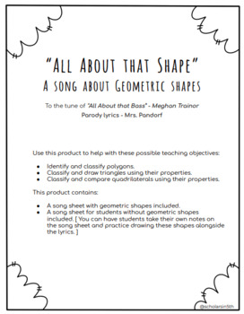 All About That Shape - A Song about Geometric Shapes