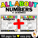 All About The Numbers 0-10 & 11-20 Booklets | Bundle