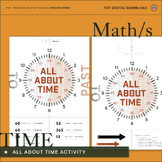 All About Time - Learning Time Activity | Math Worksheets 