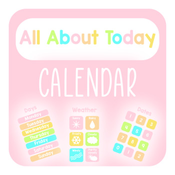 All About Today Daily Calendar by Miss K Teachers Pay Teachers