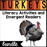 All About Turkeys Bundle | Thanksgiving | Emergent Readers
