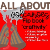 All About VOLCANOES Flip Book Craftivity