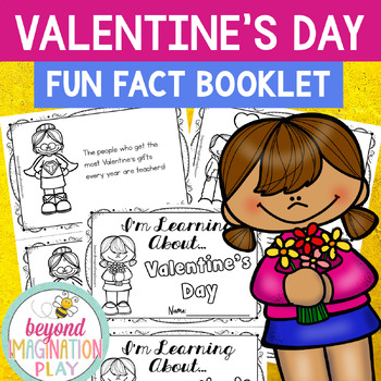 Preview of All About Valentine's Day Booklet | Fun Facts for V Day