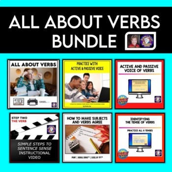Preview of All About Verbs Bundle