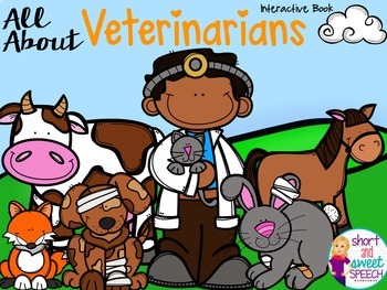 Preview of All About Veterinarians: Interactive Book and Homework Companion
