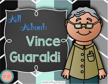 Preview of All About Vince Guaraldi {Editable}