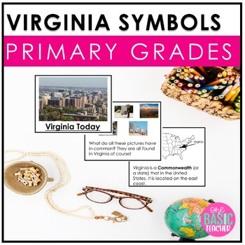 Preview of Virginia Symbols for First Grade NonFiction Text