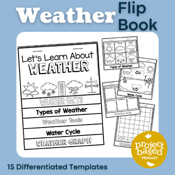 Preview of All About Weather Flip Book
